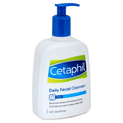 Cetaphil Facial Cleanser Daily for Normal to Oily Skin - 16 Fl. Oz. - Image 1