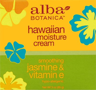 Alba Moisturizer Cream Jasmine Vitamin E - 2.5 Oz - Image 2