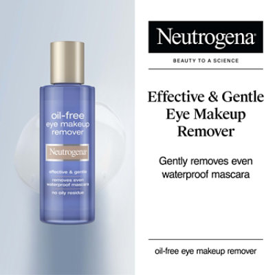 Neutrogena Oil-Free Eye Makeup Remover - 5.5 Fl. Oz. - Image 2