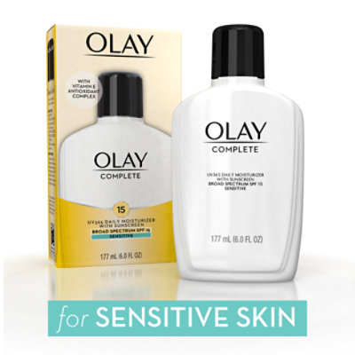 Olay Complete Lotion Moisturizer with SPF 15 Sensitive - 6 Fl. Oz. - Image 7