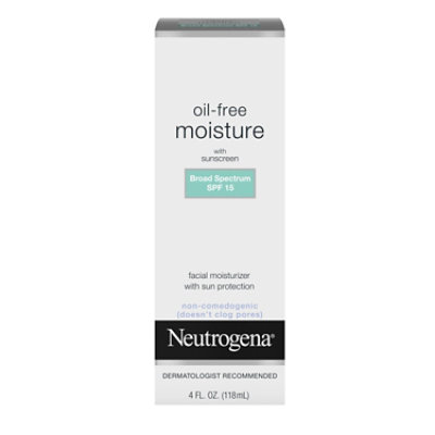 Neutrogena Untinted SPF 15 Moisturizer - 4 Fl. Oz. - Image 1