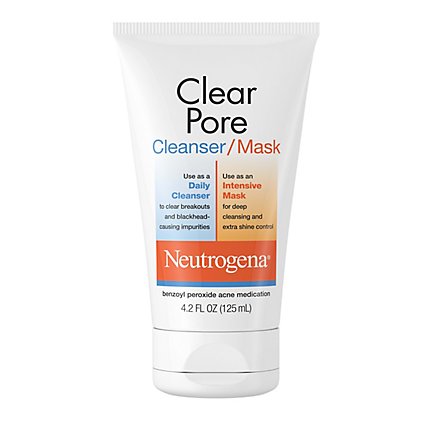 Neutrogena Clean Pore Clear Mask - 4.2 Fl. Oz. - Image 2