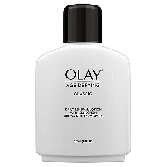 Olay Age Defying Classic Daily Renewal Lotion with SPF 15 - 4 Fl. Oz.