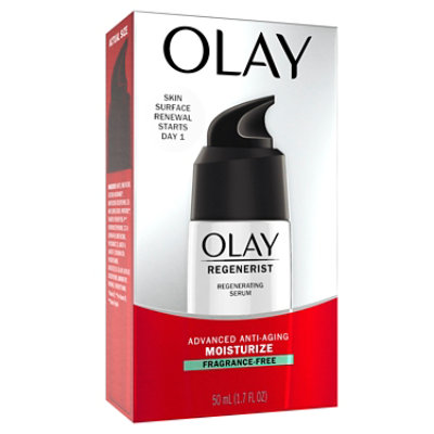 Olay Regenerist Regenerating Serum Fragrance Free Light Gel Face Moisturizer - 1.7 Fl. Oz. - Image 8