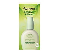 Aveeno Active Naturals Daily Moisturizer Positively Radiant with Sunscreen - 4 Oz