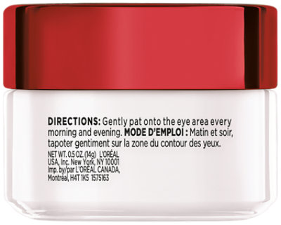 L'Oreal Paris Revitalift Anti-Wrinkle Firming Eye Cream Fragrance Free - 0.5 Oz - Image 3