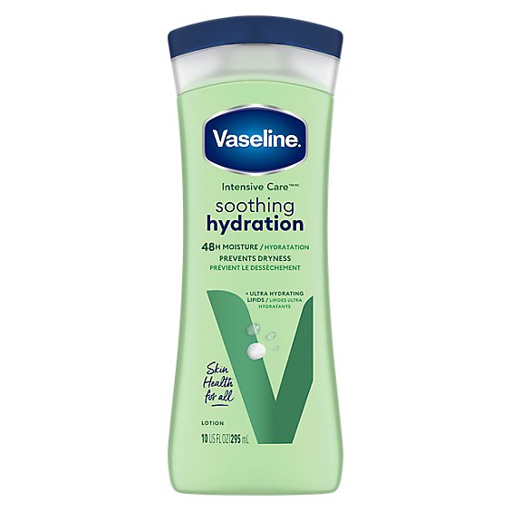 Vaseline Intensive Care Hand And Body Lotion Soothing Hydration - 10 Oz