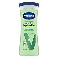 Vaseline Intensive Care Hand And Body Lotion Soothing Hydration - 10 Oz - Image 1