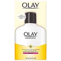 Olay Complete Lotion Moisturizer with SPF 15 Normal - 6 Fl. Oz. - Image 3