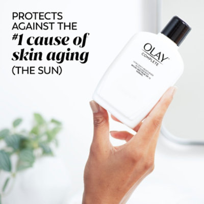 Olay Complete Lotion Moisturizer with SPF 15 Normal - 6 Fl. Oz. - Image 3