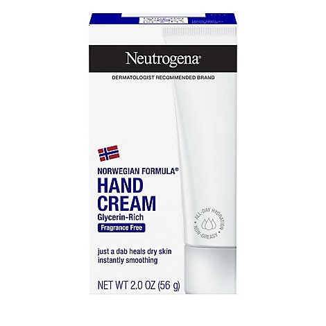 Neutrogena Norwegian Formula Hand Cream Fragrance Free - 2 Oz
