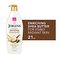 JERGENS Enriching Shea Butter Hand And Body Lotion For Dry Skin - 26.5 Fl. Oz. - Image 1