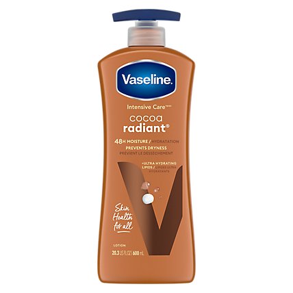 Vaseline Intensive Care Hand And Body Lotion Cocoa Radiant - 20.3 Oz - Image 2