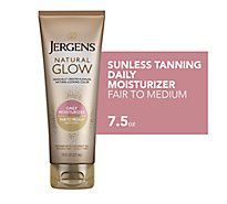 JERGENS Natural Glow Daily Moisturizer Fair To Medium Skin Tones - 7.5 Fl. Oz.