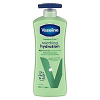 Vaseline Intensive Care Hand And Body Lotion Soothing Hydration - 20.3 Oz - Image 3