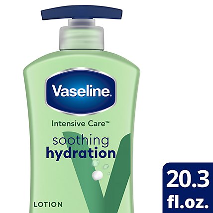 Vaseline Intensive Care Hand And Body Lotion Soothing Hydration - 20.3 Oz - Image 1