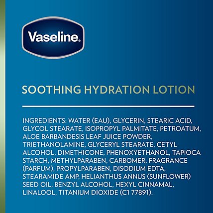 Vaseline Intensive Care Hand And Body Lotion Soothing Hydration - 20.3 Oz - Image 4