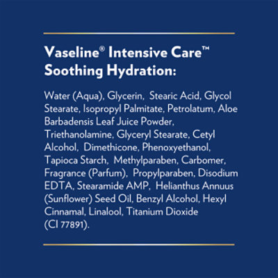 Vaseline Intensive Care Hand And Body Lotion Soothing Hydration - 20.3 Oz - Image 3