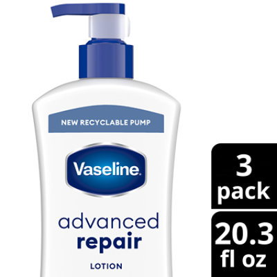 Vaseline Intensive Care Hand And Body Lotion Advanced Repair Unscented - 20.3 Oz - Image 2