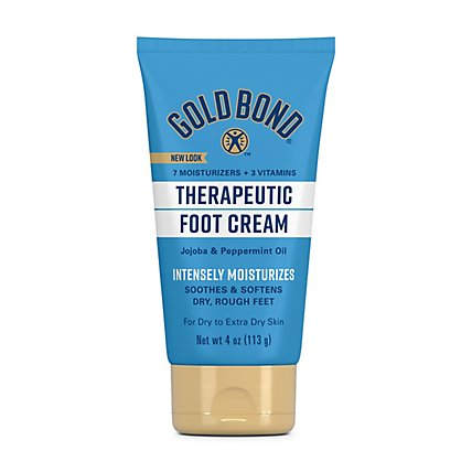 Gold Bond Triple Action Therapeutic Foot Cream - 4 Oz - Image 2