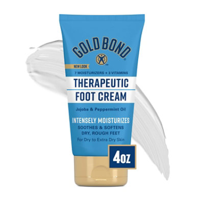 Gold Bond Triple Action Therapeutic Foot Cream - 4 Oz - Image 1