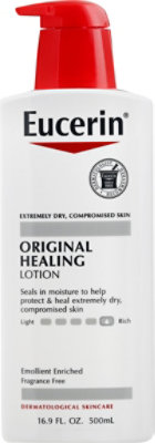 Eucerin Original Healing Rich Lotion - 16.9 Fl. Oz. - Image 2