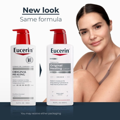 Eucerin Original Healing Rich Lotion - 16.9 Fl. Oz. - Image 2