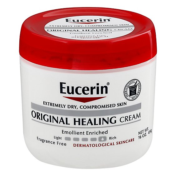 Eucerin Original Healing Rich Cream - 16 Oz