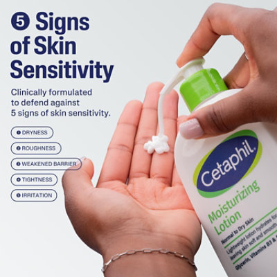 Cetaphil Moisturizing Lotion Dry to Normal Sensitive Skin - 16 Fl. Oz. - Image 1