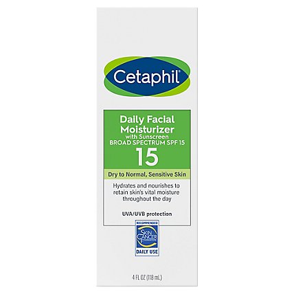 Cetaphil Daily Facial Moisturizer SPF 15 - 4 Fl. Oz.
