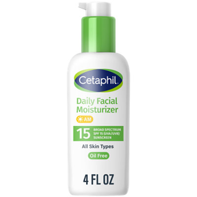 Cetaphil Daily Facial Moisturizer SPF 15 - 4 Fl. Oz. - Image 1