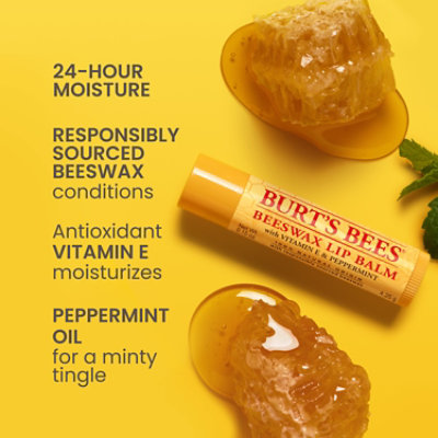 Burt's Bees Beeswax Lip Balm - 0.15 Oz - Image 3