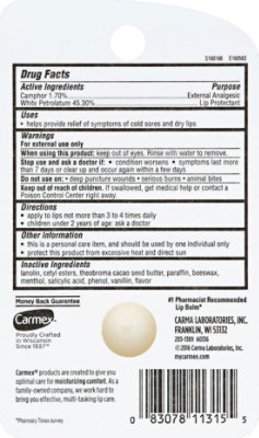 Carmex Lip Balm Healing Original - .25 Oz - Image 3