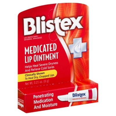 Blistex Lip Ointment Medicated - 0.21 Oz