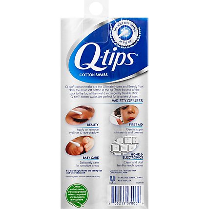 Q-tips Cotton Swabs - 170 Count - Image 4