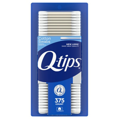 Q-tips Cotton Swabs - 375 Count