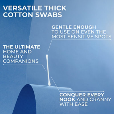 Q-tips Cotton Swabs - 500 Count - Image 2