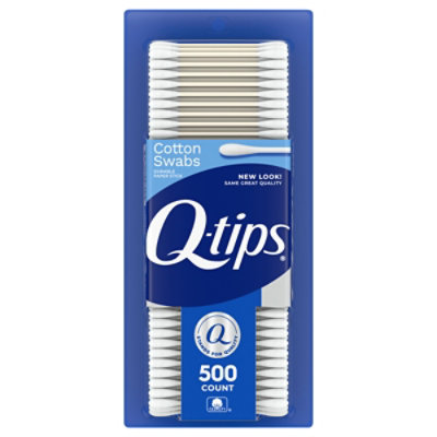  Q-tips Cotton Swabs - 500 Count 