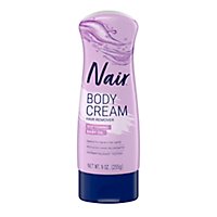 Nair Leg And Body Hair Removal Body Cream With Softening Baby Oil - 9 Oz - Image 1
