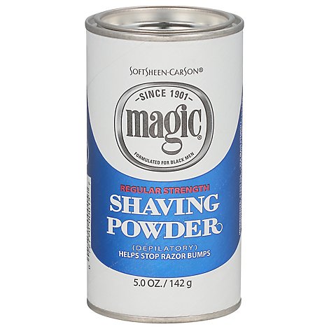 Magic Shave Blue Powder - 5 Oz