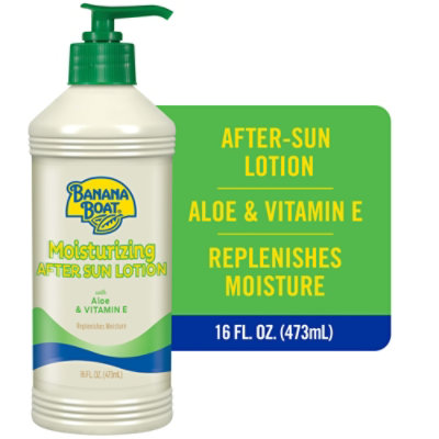 Banana Boat Moisturizing Aloe After Sun Lotion - 16 Oz - Image 1