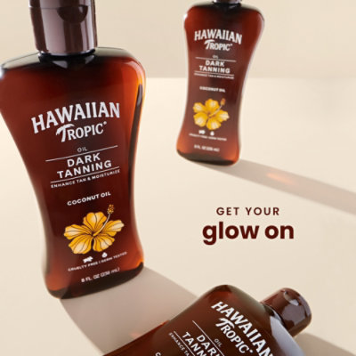 Hawaiian Tropic Dark Tanning Oil - 8 Oz - Image 2