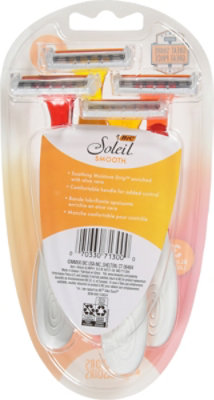 Bic Soleil Shavers Triple Blade Sensitive Skin Womens - 4 Count - Image 4