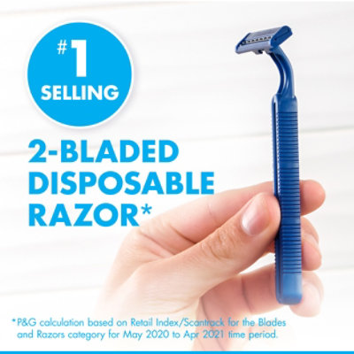 Gillette Sensor2 Disposable Razors - 12 Count - Image 5