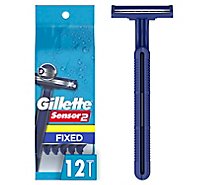Gillette Sensor2 Disposable Razors - 12 Count