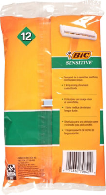 Bic Shavers Sensitive - 12 Count - Image 4