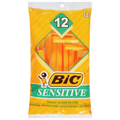 Bic Shavers Sensitive - 12 Count
