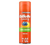 Gillette Fusion 5 Shave Gel Ultra Sensitive - 7 Oz.