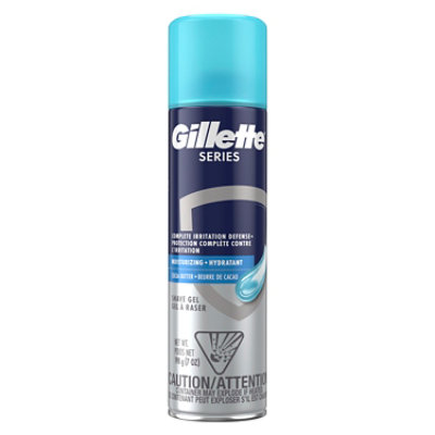 Gillette Series Moisturizing Shave Gel for Men with Cocoa Butter - 7 Oz - Image 8