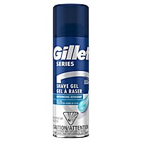 Gillette Series Moisturizing Shave Gel for Men with Cocoa Butter - 7 Oz - Image 2